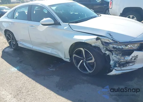2019 Honda Accord Sport from USA, damaged, VIN 1HGCV1F37KA152782